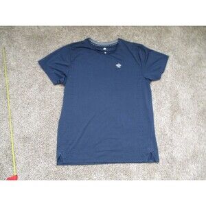 rabbit Trail Tech Running Men's T-Shirt Large- Navy Blue ez tee